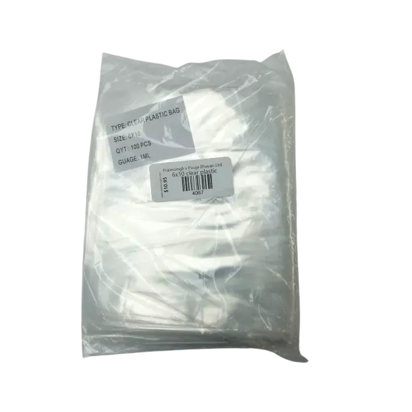 100PCS- 6x10 Plastics Bags
