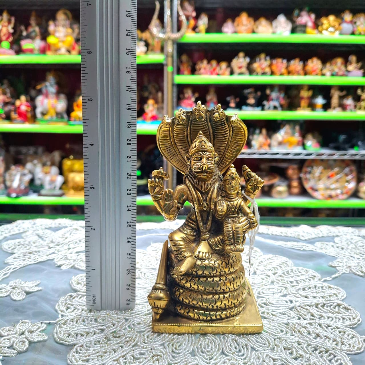 Brass Narasimha Murti- Approx 5 Inches
