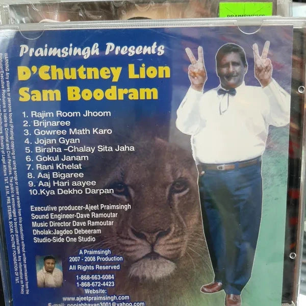 D' Chutney Lion Sam Boodram - Praimsingh Presents