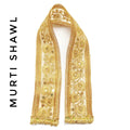 Murti Shawl - (21''x 2'') (Gold)