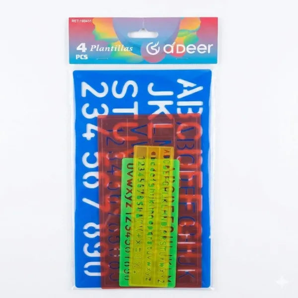 4pcs Fortune Ruler
