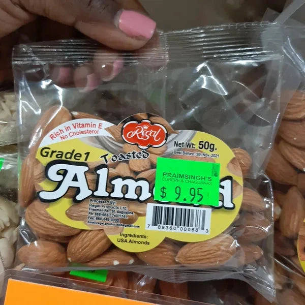 Almonds - Regal - 50g