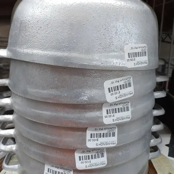 Aluminum Pot - 10''