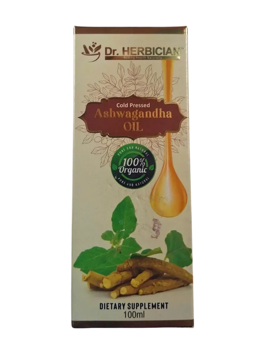Ashwagandha Oil 100ml-Dr.Herbician