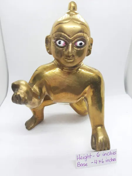 Baby Krishna Brass