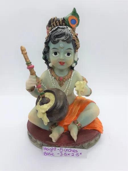 Baby Krishna with Dahee