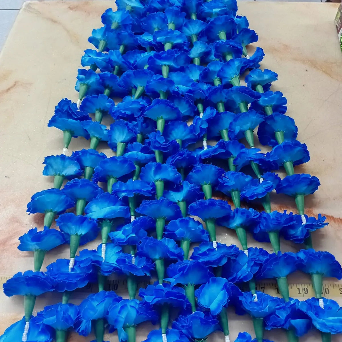 Blue Floral Strings