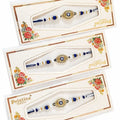 Blue & Gold Protection Rakhi