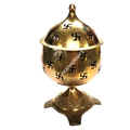 Brass Deeya With Shade (Approx 7 x 4.5'' )
