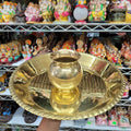 Brass Taria & Lota 12"