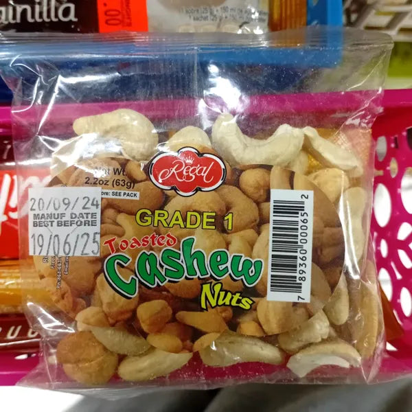 Cashew Nuts - Regal - 63g