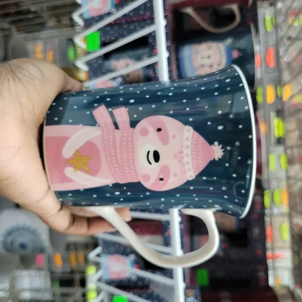 Christmas Sloth Cup