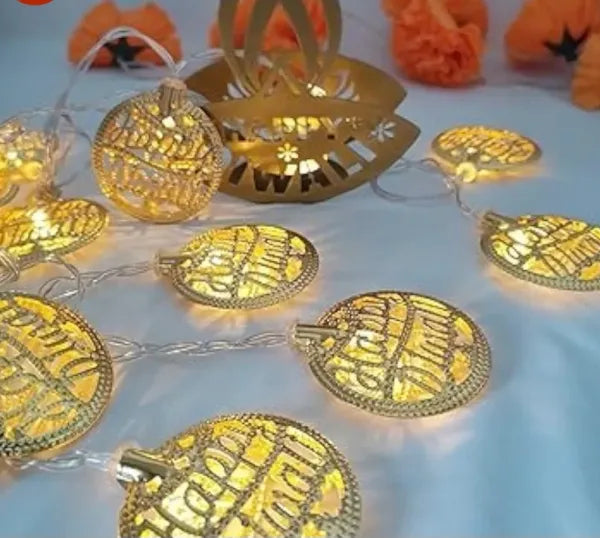 Circle LED Happy Divali Lights