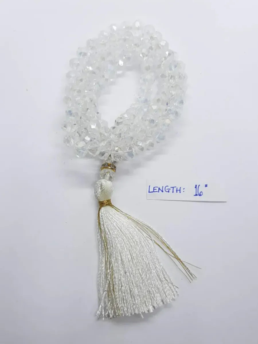 Clear Crystal Mala