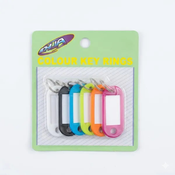 Colour Key Rings