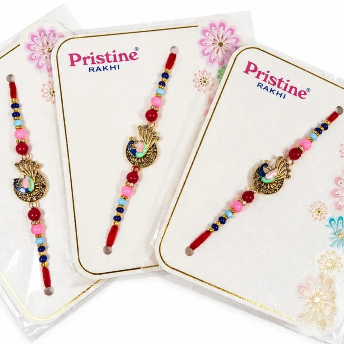 Colourful Peacock Rakhi