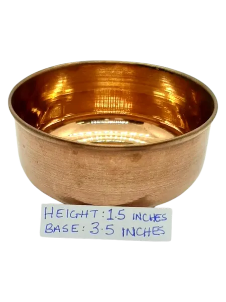 Copper Bowl (1.5'' x 3.5'')