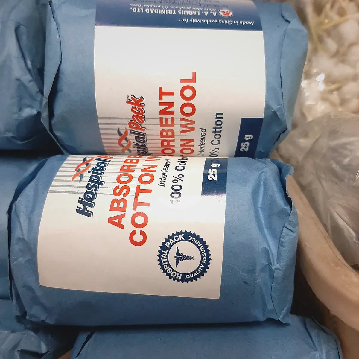 Cotton Wool - Hospital Pack 25g