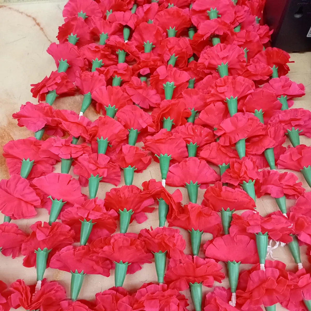 Dark Pink Floral Strings