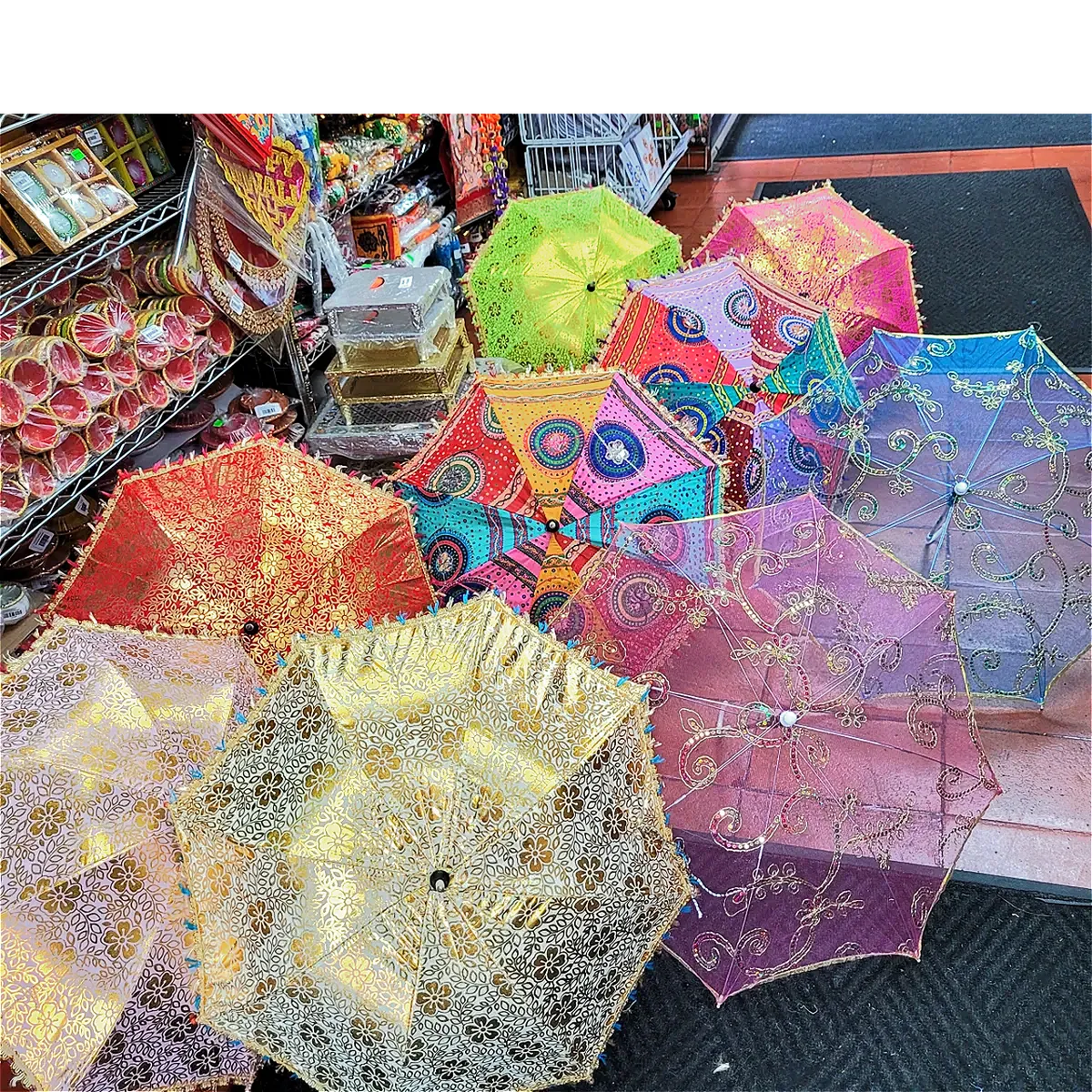 Decorated Umbrella