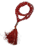 Deep Red Crystal Mala