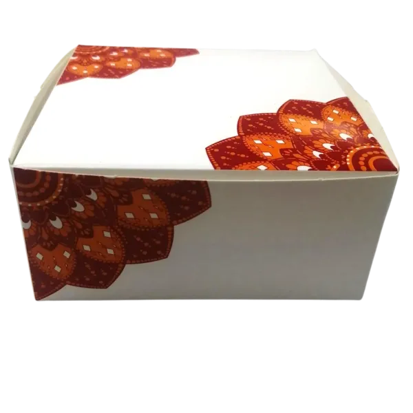 Double Flower Sweet Box (4.5x4.5) (25pcs)