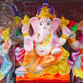 Eco Friendly Clay Ganesh- 13 Inches