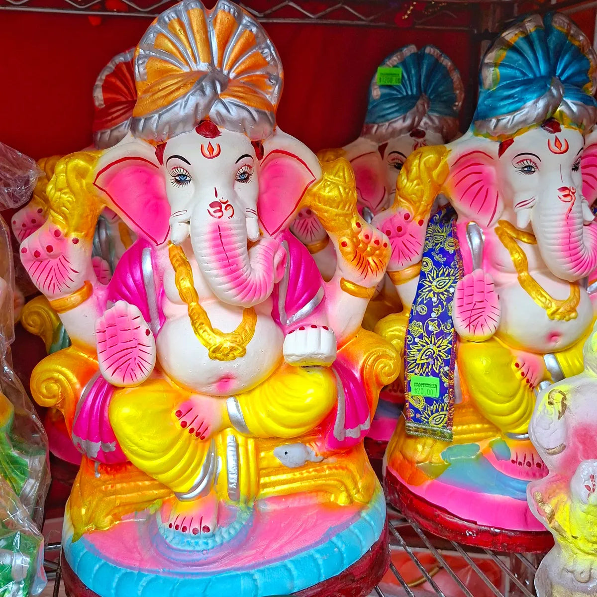 Eco Friendly Clay Ganesh- 16 Inches