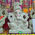Eco Friendly Clay Ganesh- 23 Inches