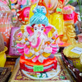 Eco Friendly Clay Ganesh- 6 Inches