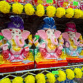 Eco Friendly Clay Ganesh- 8 Inches