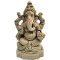 Eco Friendly Clay Ganesha - 6 Inches
