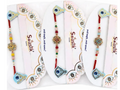 Evil Eye Swastik Rakhi
