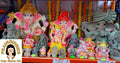 Extra Large Clay Ganesha Murti - Available in store