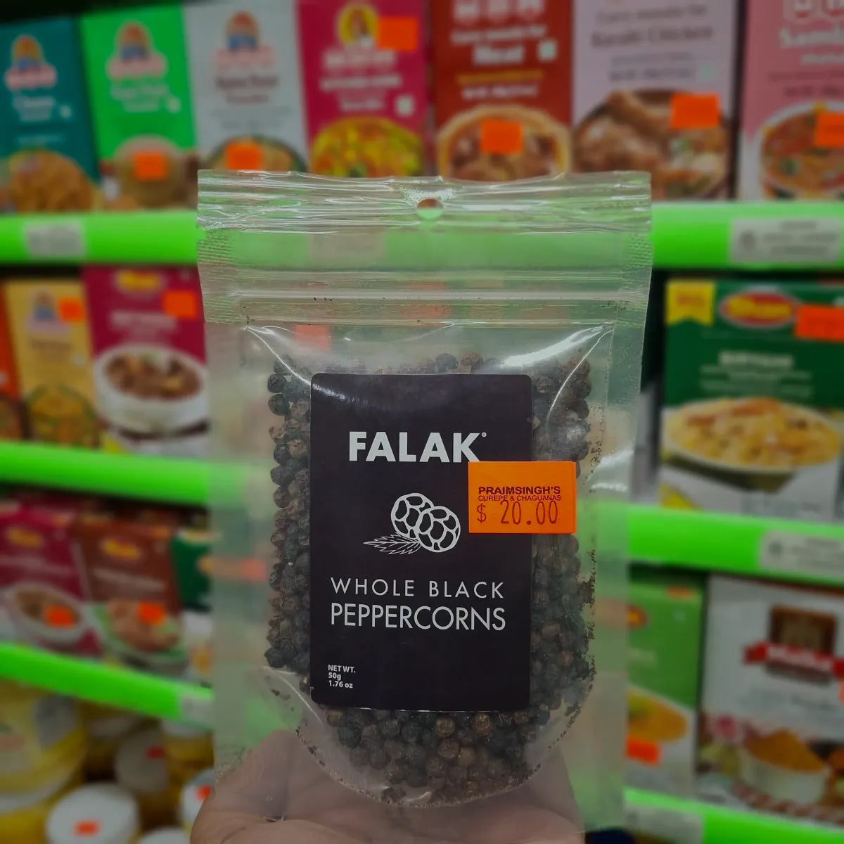 Falak Whole Black Peppercorns 50g