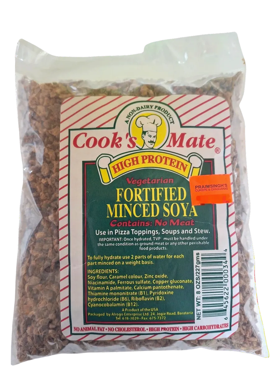 Fortified Minced Soya - Cook's Mate - 227g