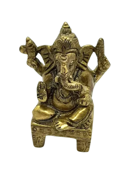 Ganesh (Brass) (Mini) (2)