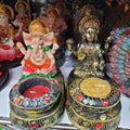 Ganesh and Lakshmi Tea Light Murtis
