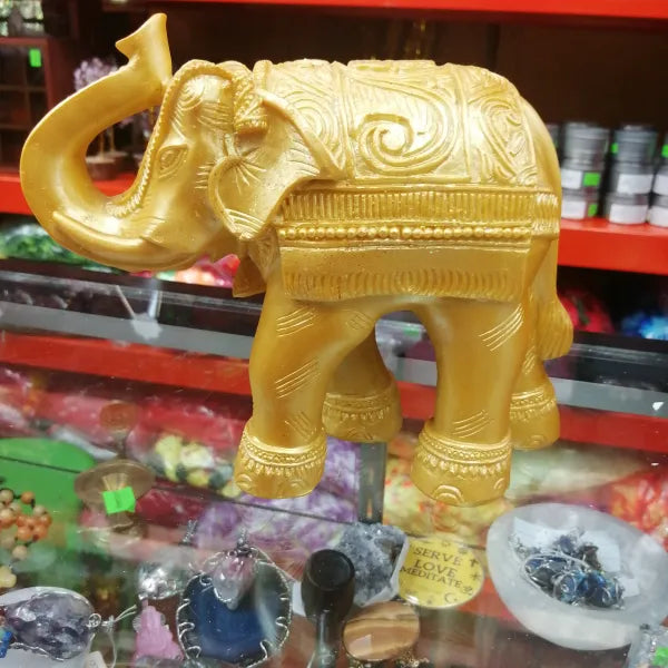 Gold Elephant Decor