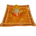 Gold & Orange Alter Cloth (8'' x 7'')