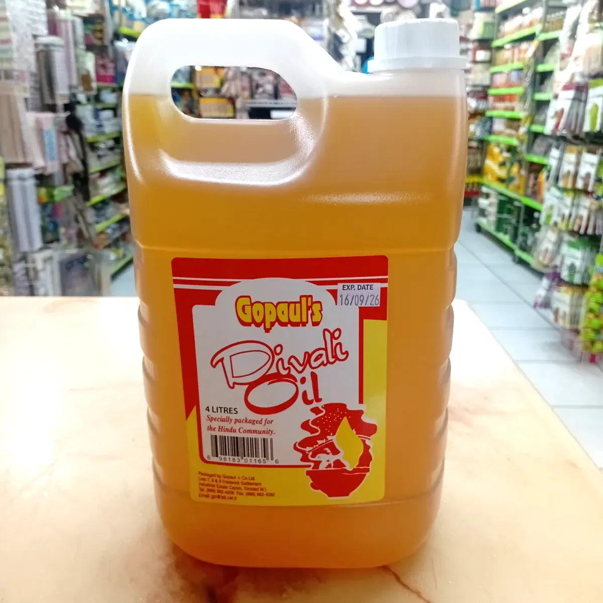 Gopaul Divali Oil - 4 Litres