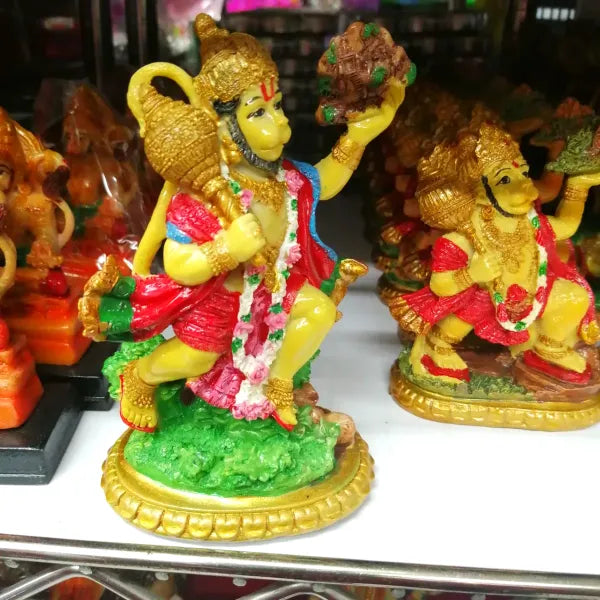 Hanuman Gold Base -Height - 4" Base- 5.5"