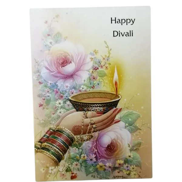 Happy Divali Greeting Card (7)