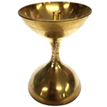 Hr Glass Brass Deeya (Approx 3.5'')