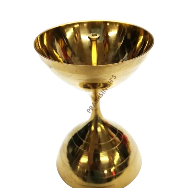 Hr Glass Brass Deeya (Approx 6 x 4'')
