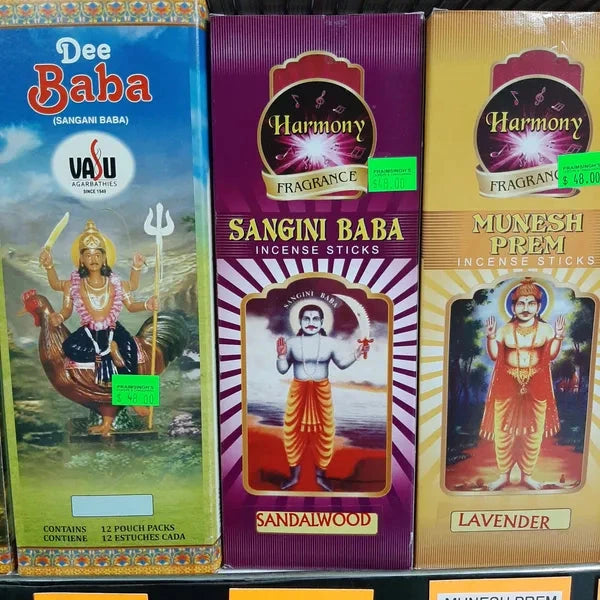 Incense Sticks - 12 Pouches (3)