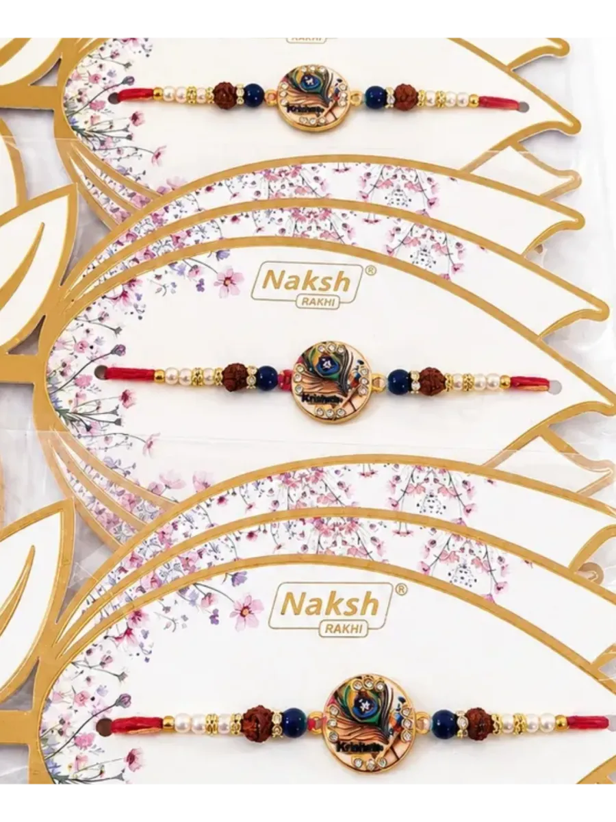 Krishna Peacock Rahki