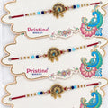 Krishna Peacock Rakhi