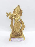 Krishna Standing Brass