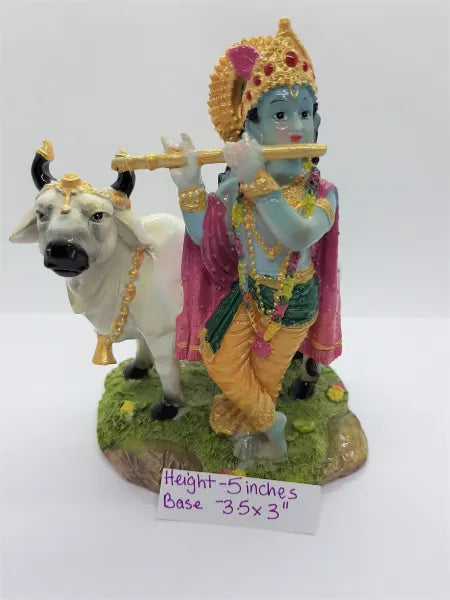 Krishna with Cow